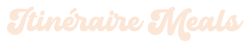 Itinéraire meals