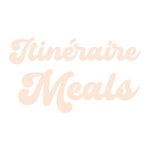 Itinéraire meals